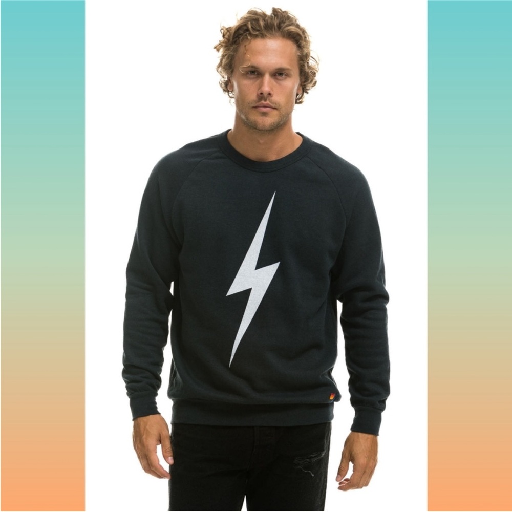 Aviator Nation Bolt Crew Neck Sweatshirt - Picture 4 of 14